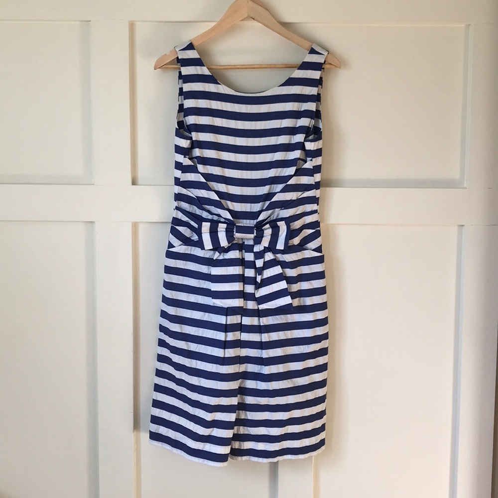 Kate Spade striped dress with bow